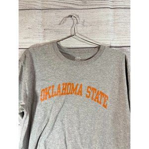 Oklahoma State Sooners Red Oak Men's L Gray Short Sleeve T-Shirt